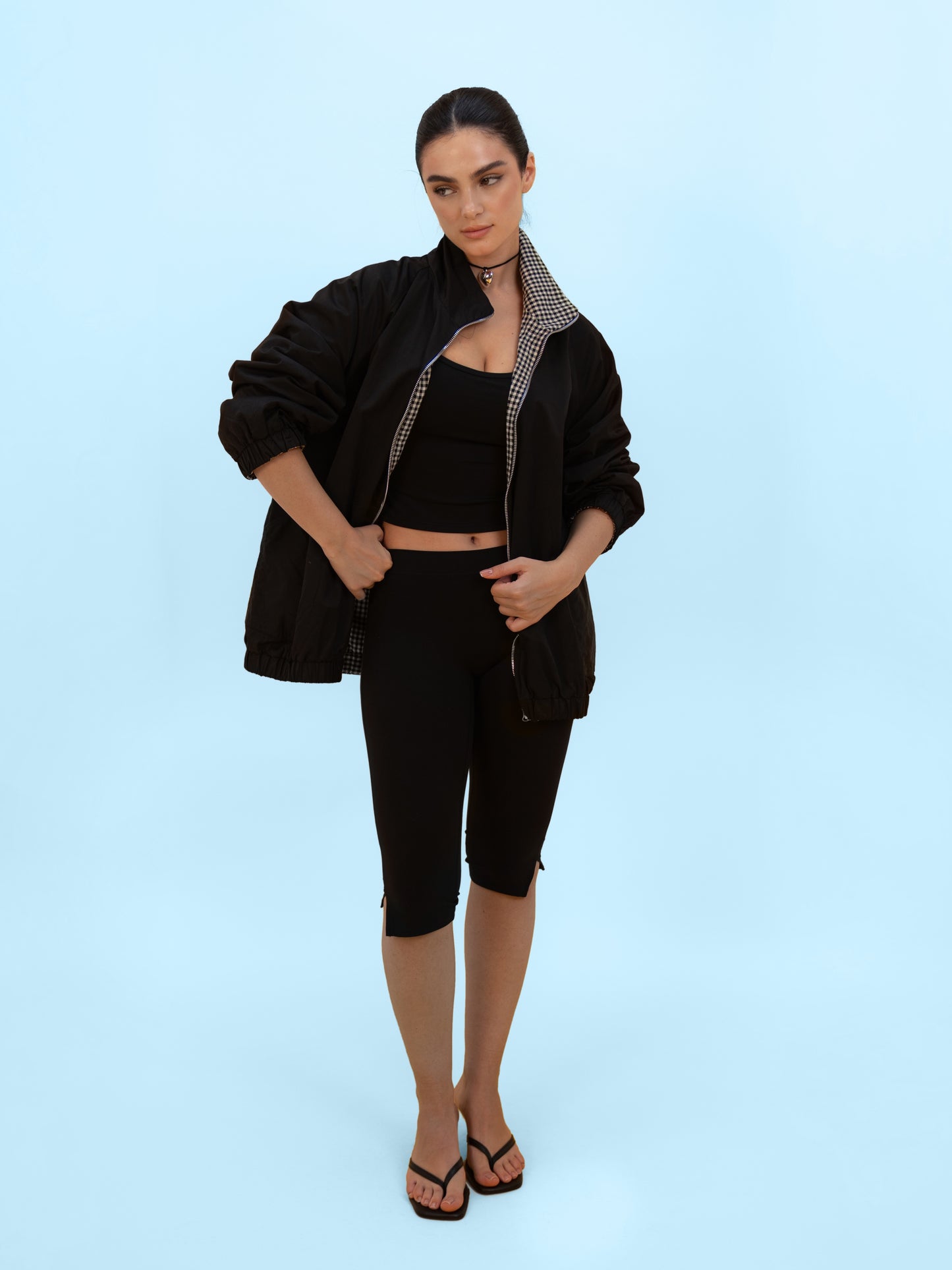 the core black/checkered