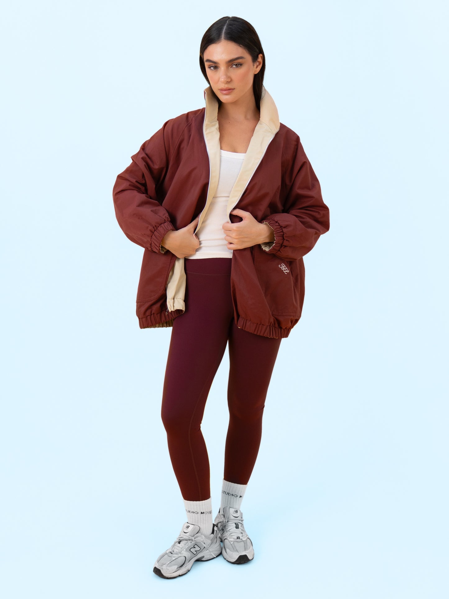 the core maroon/beige