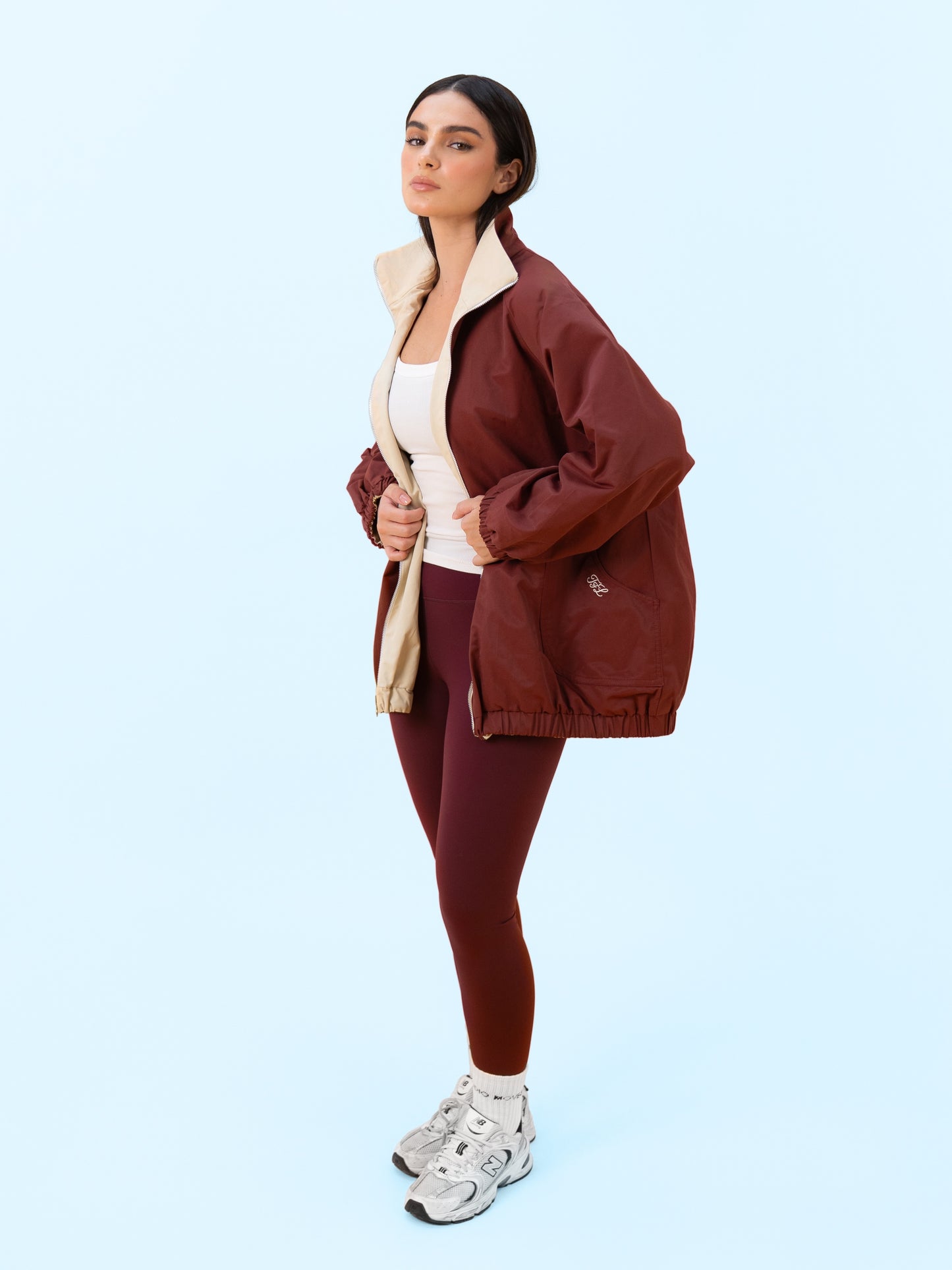 the core maroon/beige