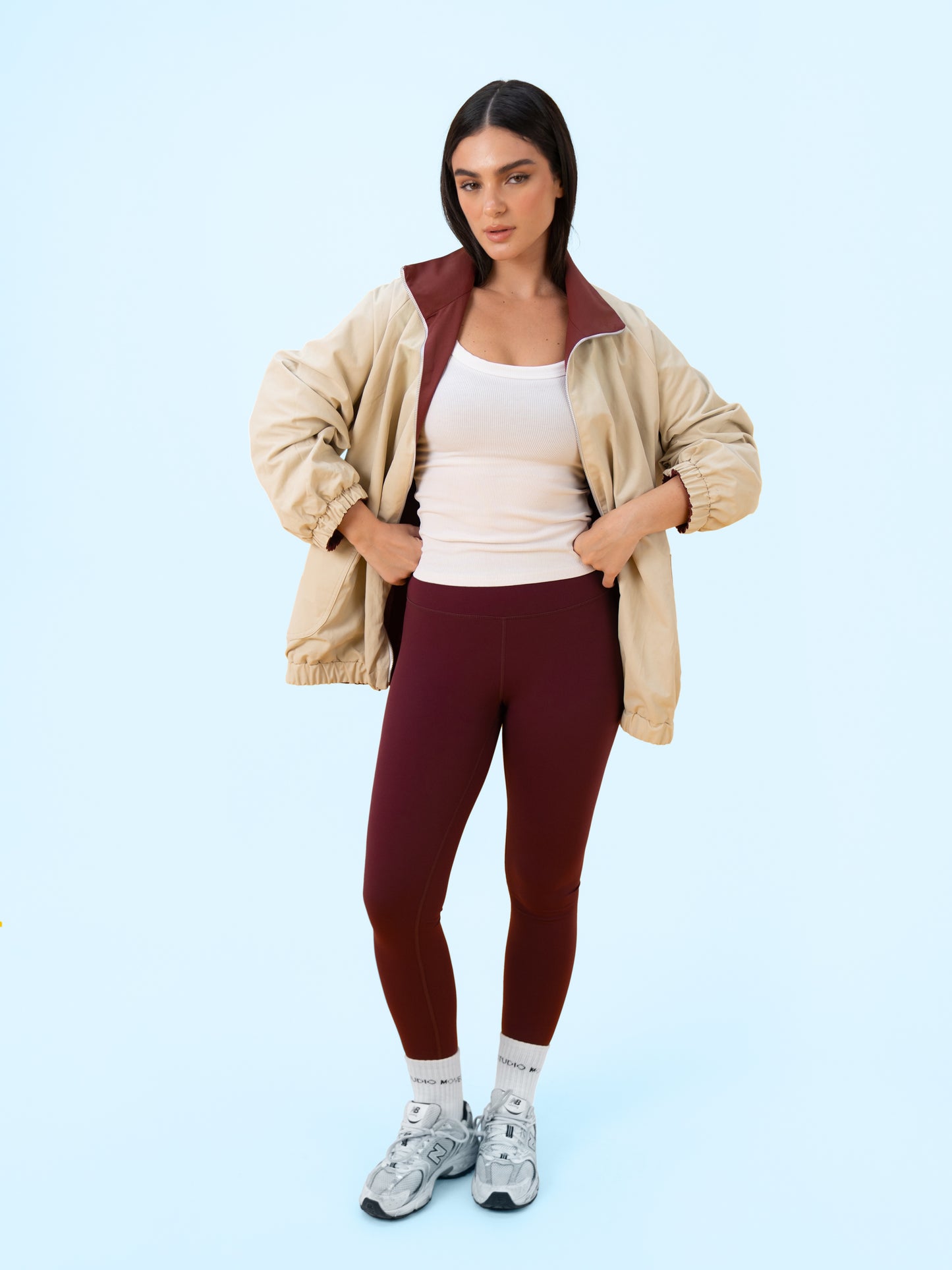 the core maroon/beige